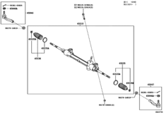 Front Steering Gear & Link