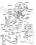 Power steering oil line