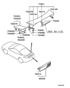 Rear garnish & moulding