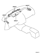 Defroster nozzle & duct