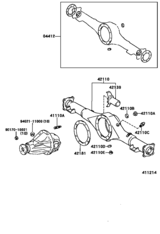 Rear Axle Housing & Differential