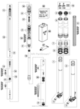 Front Fork Disassembled