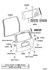 Back Door Panel & Glass