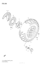 Front Wheel (Lt-A750Xpl2 E33)