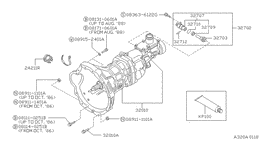 Manual transmission, transaxle & fitting