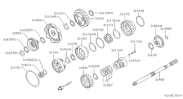Governor,power train & planetary gear