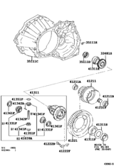 Front Axle Housing & Differential