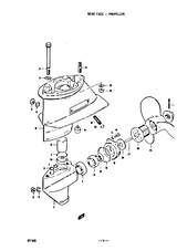 Gear case - propeller