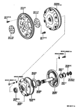 Torque Converter, Front Oil Pump & Chain (Atm)