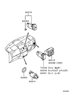 Switch & cigar lighter