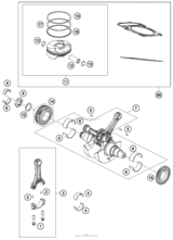 Crankshaft, Piston