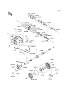 Drive shaft-rear(1/2)