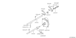 Transfer shift lever,fork & control