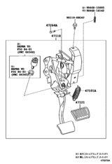 Brake Pedal & Bracket