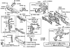 Front Fender Apron & Dash Panel