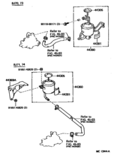 Vane Pump & Reservoir (Power Steering)