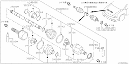 Front drive shaft (ff)