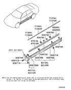 Side garnish & moulding