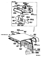 Roof Panel & Back Panel