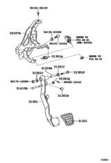 Clutch Pedal & Flexible Hose