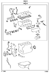 Engine Overhaul Gasket Kit