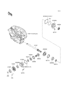 Front bevel gear