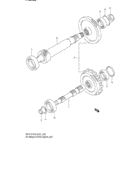 At reduction gear