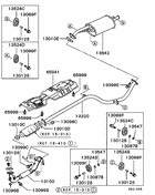 Exhaust pipe & muffler