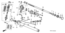 P.s. gear box components