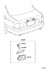 Rear License Plate Lamp