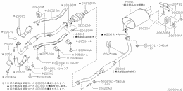 Exhaust tube & muffler