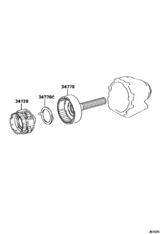 Front Drive Clutch & Gear