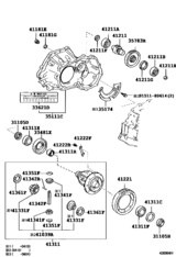 Front Axle Housing & Differential