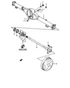 Rear axle