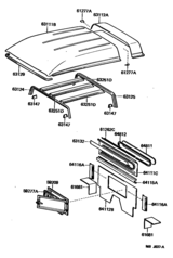 Roof Panel & Back Panel