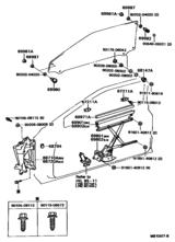 Front Door Window Regulator & Hinge