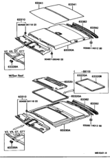 Roof Headlining & Silencer Pad