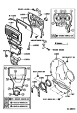 Timing Gear Cover & Rear End Plate