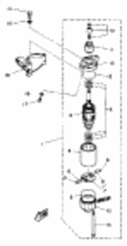 Starting motor