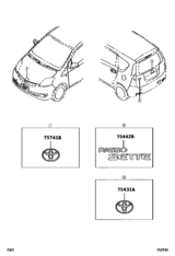 Emblem & Name Plate (Exterior & Interior)