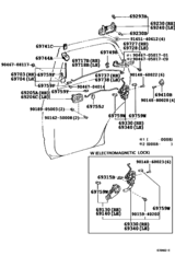 Rear Door Lock & Handle