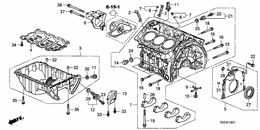 Cylinder block/oil pan