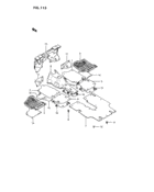 Floor mat and carpet