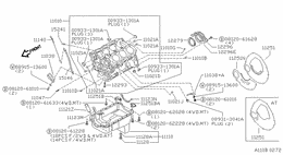 Cylinder block & oil pan