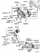 Oil pump & oil filter