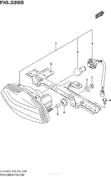 Rear Combination Lamp (Lt-F400Fl6 P33)