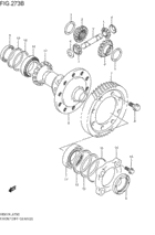 フロントデファレンシャルギヤ