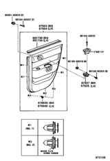 Rear Door Panel & Glass