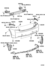 Rear Bumper & Bumper Stay