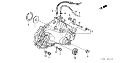 Transmission housing